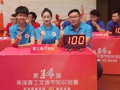深圳市第十四届来深青工文体节知识竞赛