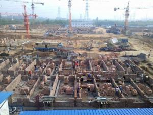 郑州富士康新郑厂区宿舍正在紧张扩建 以满足用工要求（图文）